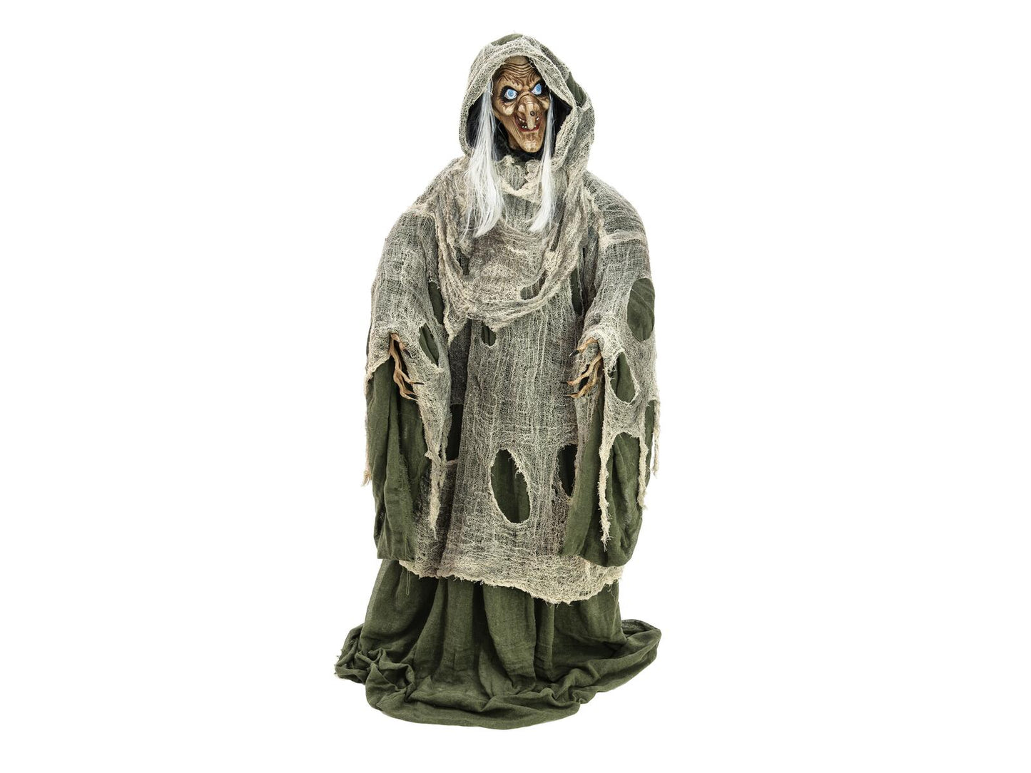 EUROPALMS Halloween Hexe grün 145x70x66cm