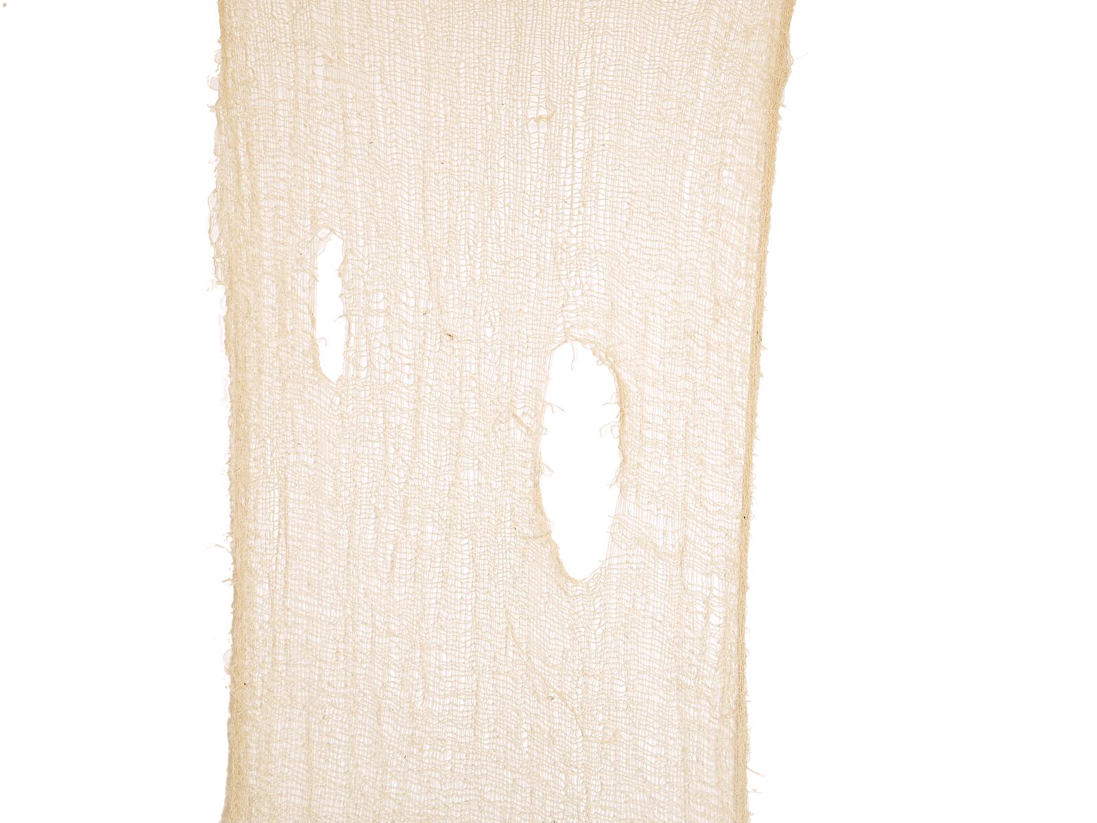 EUROPALMS Halloween Dekostoff grobmaschig beige 75x300cm