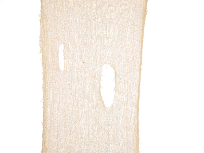 EUROPALMS Halloween Dekostoff grobmaschig beige 75x300cm