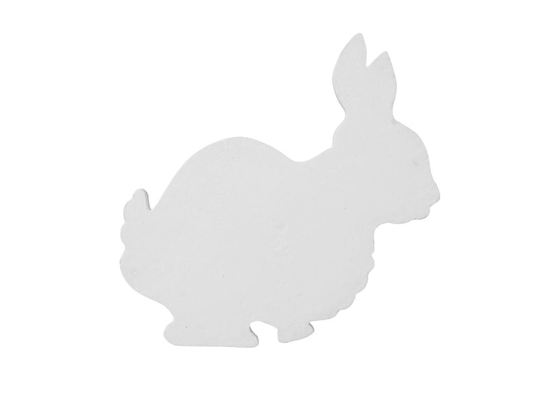 EUROPALMS Silhouette Hase weiß 56cm