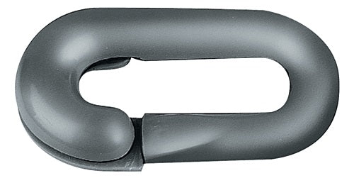 Notglied Kunststoff schwarz 6 mm für Absperrketten - VPE: 10