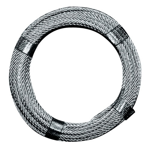 Drahtseil Ø 50 mm Länge 100 m 6 x 12 + 1 FE Mindestbruchkraft 919 kN Stahl verzinkt