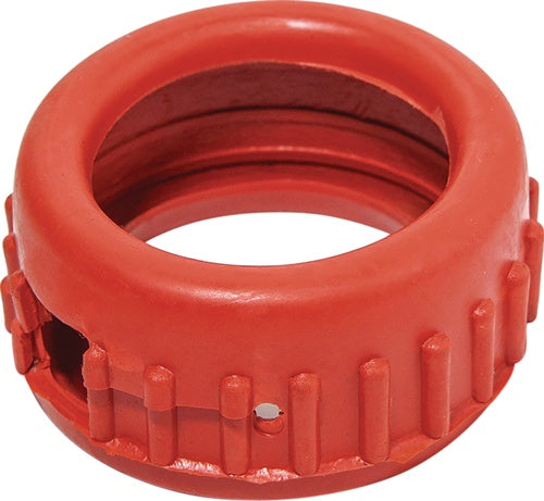 Manometerschutzkappe rot Ø 63 mm Gummi - VPE: 10