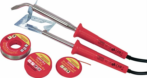 Lötkolben-Set 420/550GradC Leistung 25/80 W Anheizzeit ca.2 min ROTHENBERGER
