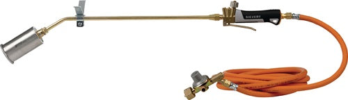 Propananwärmbrennerset HBS 3460-60/850 mm mit Druckminderer manuelle Zündung 5 m SIEVERT
