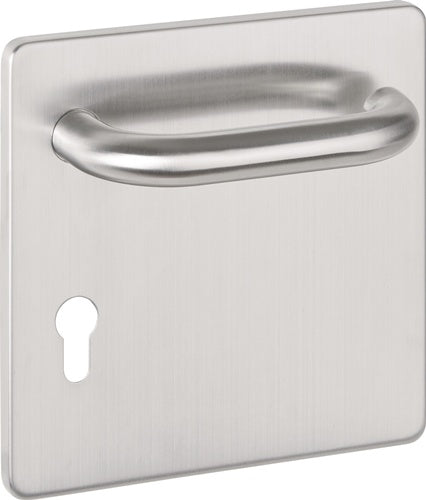 Breitschildgarnitur NW-405-5 VA ma WC Breitschild-WC-Garnitur TECWERK