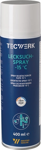 Lecksuchspray -15GradC farblos DVGW 400ml Spraydose TECWERK