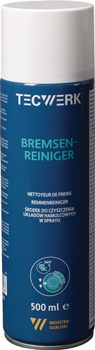 Bremsenreiniger acetonhaltig 500ml Spraydose TECWERK