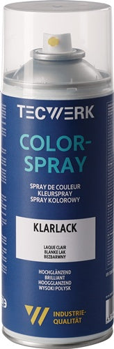 Colorspray klarlack hochglänzend 400ml Spraydose TECWERK