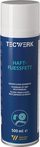 Haftfließfett 500ml gelblich Spraydose TECWERK
