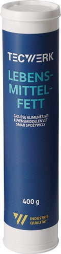 Lebensmittelfett NSF-H1 naturfarben,hell 400g Kartusche TECWERK - VPE: 12