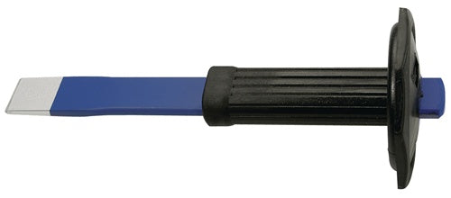Schlitz-/Flachmeißel Schneiden-B.26mm 26x7mm m.Handschutz CV-Stahl TECWERK