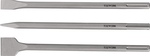 Einsteckwerkzeugset SDS-max 3-tlg.L.400mm TECWERK