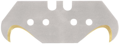 Hakenklinge L48,2xB18,7xS0,65mm TiN m.Lochung 10 St./Spender TECWERK