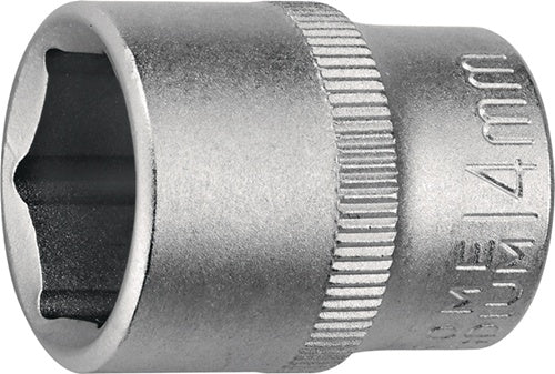 Steckschlüsseleinsatz 1/4 Zoll 6-kant SW 10mm L.25mm TECWERK