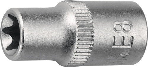 Steckschlüsseleinsatz 1/4 Zoll E E10 L.25mm TECWERK