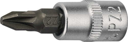 Steckschlüsseleinsatz 1/4 Zoll PZD PZD 3 L.32mm TECWERK