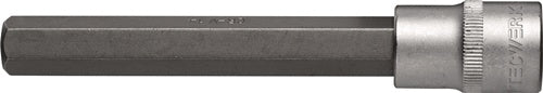 Steckschlüsseleinsatz 1/2 Zoll Innen-6-kant SW 14mm L.140mm TECWERK