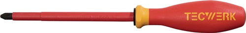 Schraubendreher Gr.PH 3 Klingen-L.150mm VDE isol.TECWERK