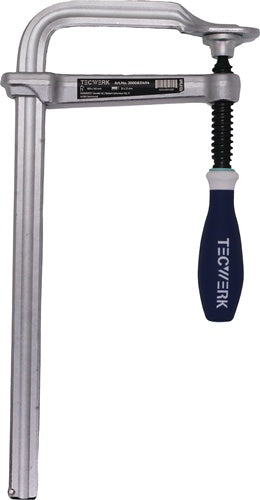 Ganzstahlschraubzwinge Spann-W.300mm A.140mm 3-K-Griff TECWERK