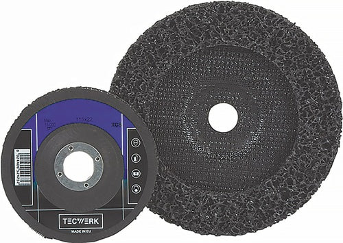 Grobreinigungsscheibe Ø115x22mm ext.coarse Bohr.22,23mm TECWERK
