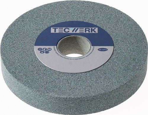 Schleifbockscheibe Ø200xB25x32mm 80 Form A Silicium Carbid grün TECWERK