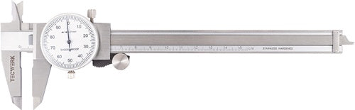 Uhrmessschieber DIN 862 150mm Zeigerumdr.1mm TECWERK
