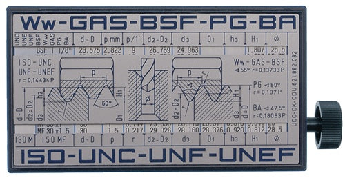 ISO-Gewindeanzeiger Filetor B60xT30xH110mm TECWERK
