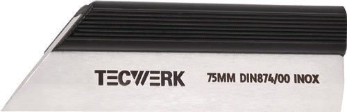 Haarlineal DIN 874/00 L.125mm Spezialstahl Q.23x5mm TECWERK