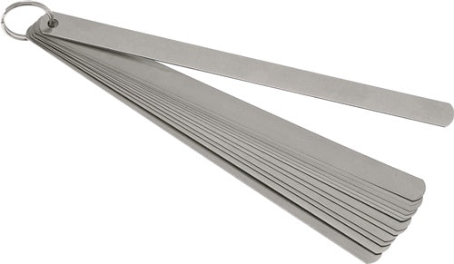 Fühlerlehre Blatt-St.0,05-0,5mm STA L.200mm Bl.8 St.TECWERK