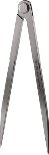 Spitzzirkel L.150mm m.Nietscharnier TECWERK