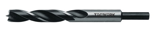 Maschinenholzspiralbohrer D.18,0mm Gesamt-L.185mm CV-Stahl TECWERK