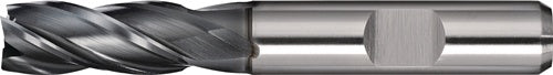 Schaftfräser DIN 844 TypN D.10mm HSS-Co PM ALCRONA Weldon Z.4 kurz TECWERK