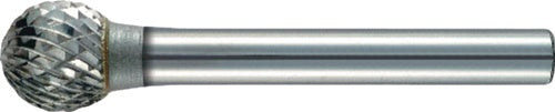 Frässtift KUD D.6mm Kopf-L.5mm Schaft-D.3mm HM Verz.Normal,fein TECWERK