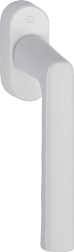 Fenstergriff Hamburg 0700L/U26 Aluminium 32-42 mm F9016 verkehrsweiß Standard HOPPE