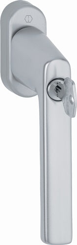 Fenstergriff Hamburg 0700LS/U26 100NM Aluminium 32-42 mm 32-42 mm abschließbar HOPPE
