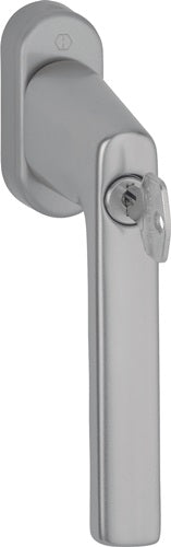 Fenstergriff Hamburg 0700LS/U26 100NM Aluminium 32-42 mm 32-42 mm abschließbar HOPPE