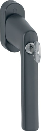 Fenstergriff Hamburg 0700LS/U26 100NM Aluminium 32-42 mm 32-42 mm abschließbar HOPPE
