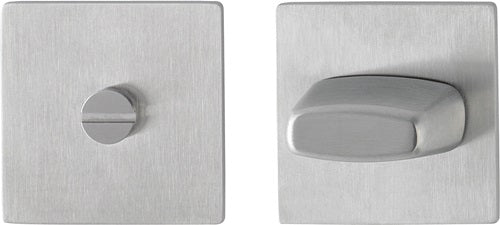 Schlüsselrosetten-Paar E848NS Edelstahl F69 Schildstärke 2 mm SK/OL quadratisch HOPPE