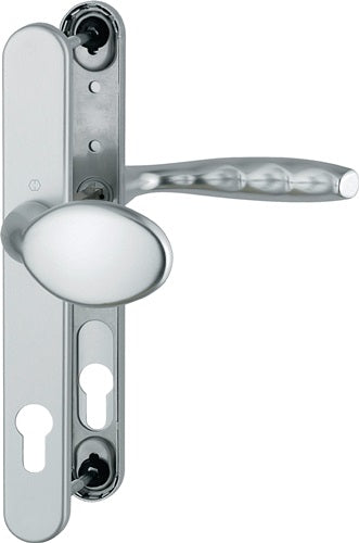Profiltürgarnitur New York 76G/3346/1810 Aluminium F1 PZ für Türstärke 67-72 mm HOPPE