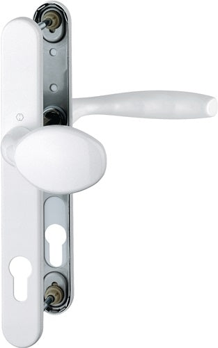 Profiltürgarnitur New York 76G/3346/1810 Aluminium F9016 PZ für Türstärke 57-62 mm HOPPE