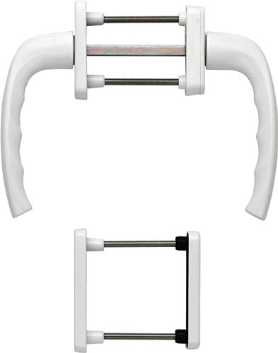 Balkongarnitur New York 0810/961N/U10/… Aluminium F9016 63-73 mm Vierkant 7 mm HOPPE