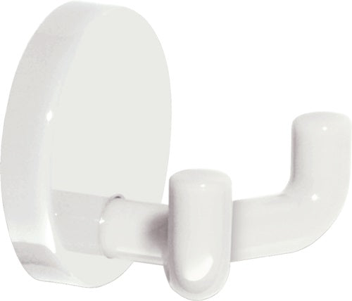 Doppelhaken 47790025 2 Haken Polyamid 90 tiefschwarz Ø 50 mm Ausladung 435 mm HEWI
