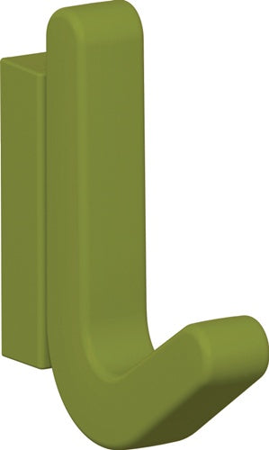 Einzelhaken Serie 477 matt elastisch Kunststoff (TPU) 74 apfelgrün Höhe 68 mm HEWI