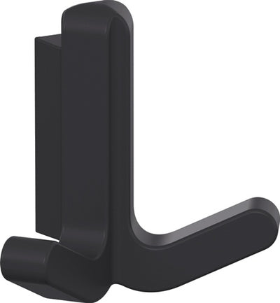 Doppelhaken Serie 477 matt, elastisch Kunststoff (TPU) 92 anthrazitgrau Höhe 69 mm HEWI