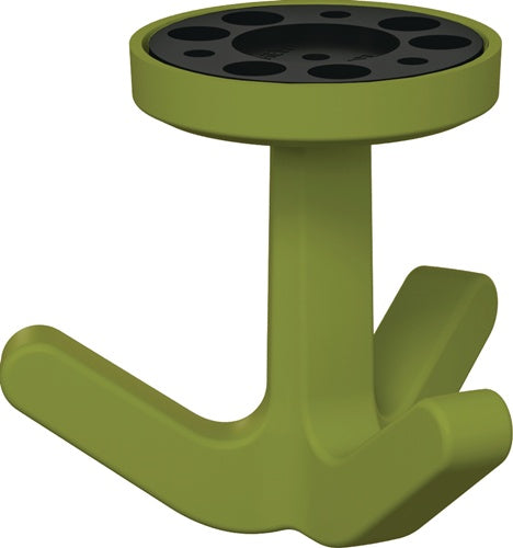 Dreifachhaken Serie 477 matt elastisch 74 apfelgrün Höhe 69 mm Ø 51 mm HEWI