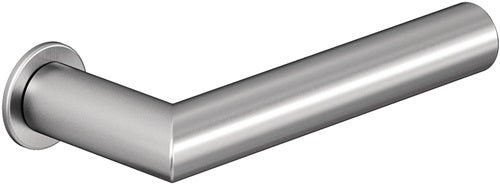 Türdrückerpaar 162PCM / 162XAM Edelstahl XA mit Mini-Drückerrosette Vierkant 8 mm HEWI