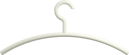 Kleiderbügel 5703B 99 Kunststoff 99 reinweiß matt Breite 450 mm Höhe 190 mm HEWI