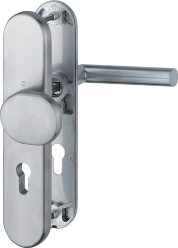 Schutzgarnitur Utrecht E86G/3331A/3440/1444Z Edelstahl F69 72 mm 37-42 mm HOPPE