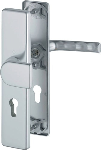 Schutzgarnitur London 78G/2221A/2440/113 Aluminium F2 92 mm 67-72 mm HOPPE